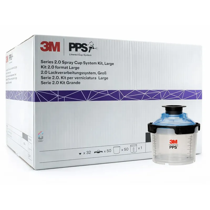 Goedkoop 3M 26752 PPS 2.0 Kit Mini 200ml - 125mu - 50 binnenbekers + deksels